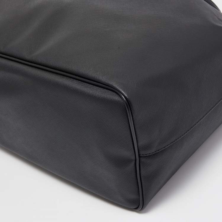 Pre Owned Givenchy Black Coated Canvas Large Antigona Shopper Tote