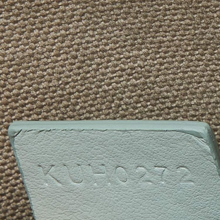 Pre Owned Givenchy Green Signature Canvas and Leather Tote