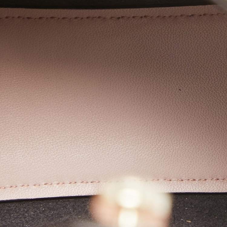Pre Owned Givenchy Light Pink Python Mystic Top Handle Bag