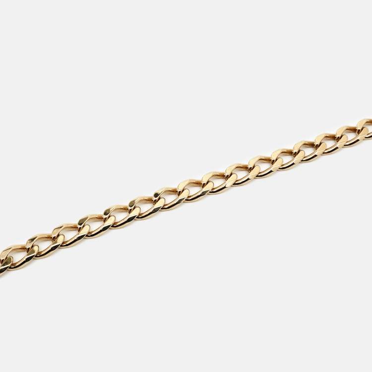 Pre Owned Givenchy Marble Two Tone Necklace