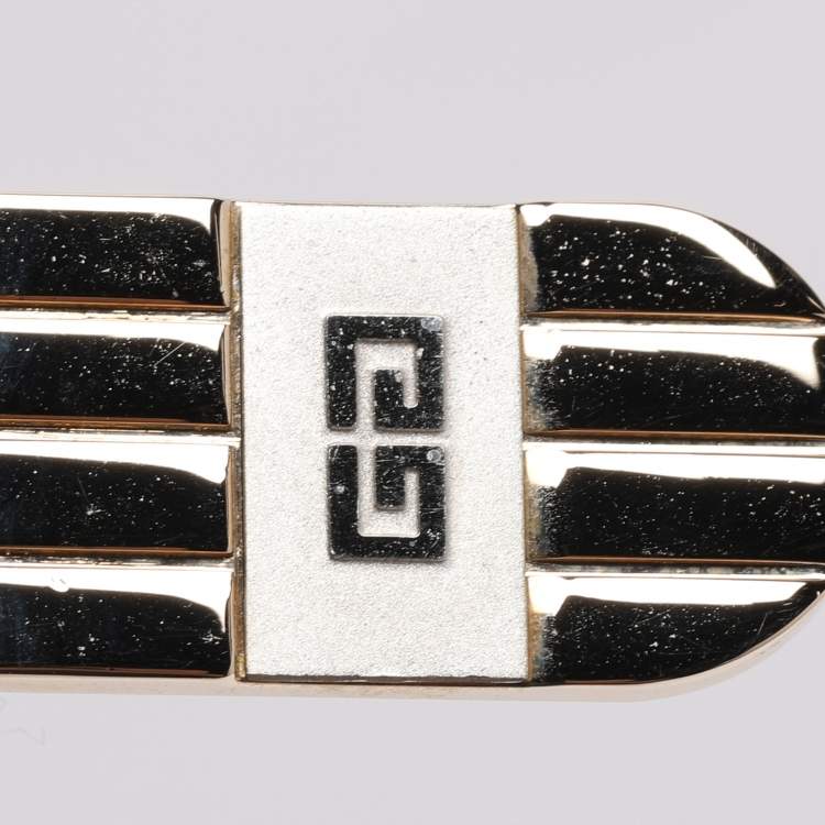 مملوكة مسبقًا Givenchy Gold Tone Metal Charm Key Holder 