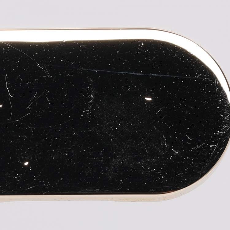 مملوكة مسبقًا Givenchy Gold Tone Metal Charm Key Holder 