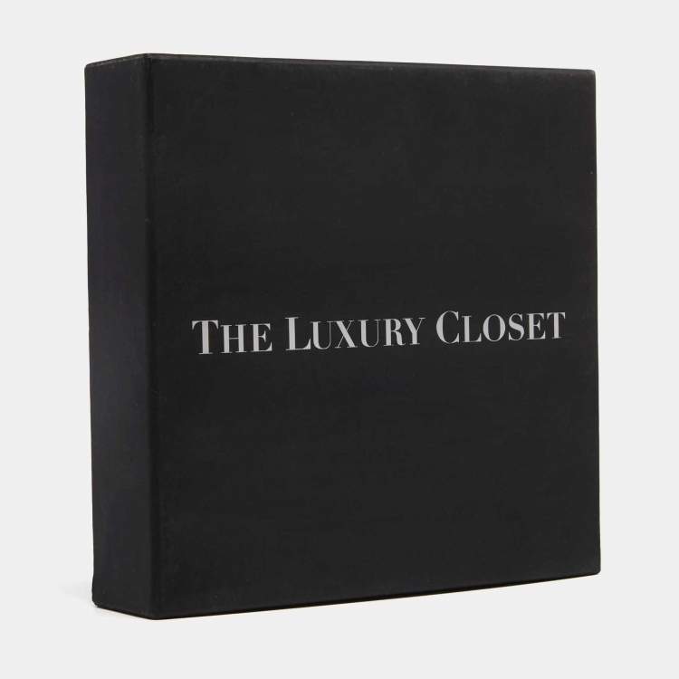 Pre Owned Givenchy Gold Tone Ring Size 52