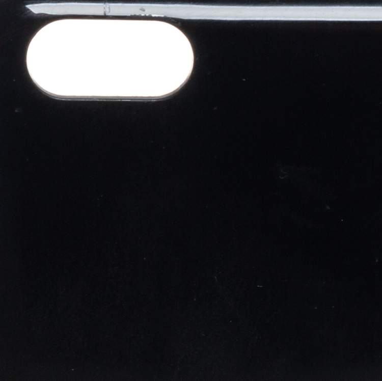Pre Owned Givenchy Black Plastic Logo Print iPhone 6 Case