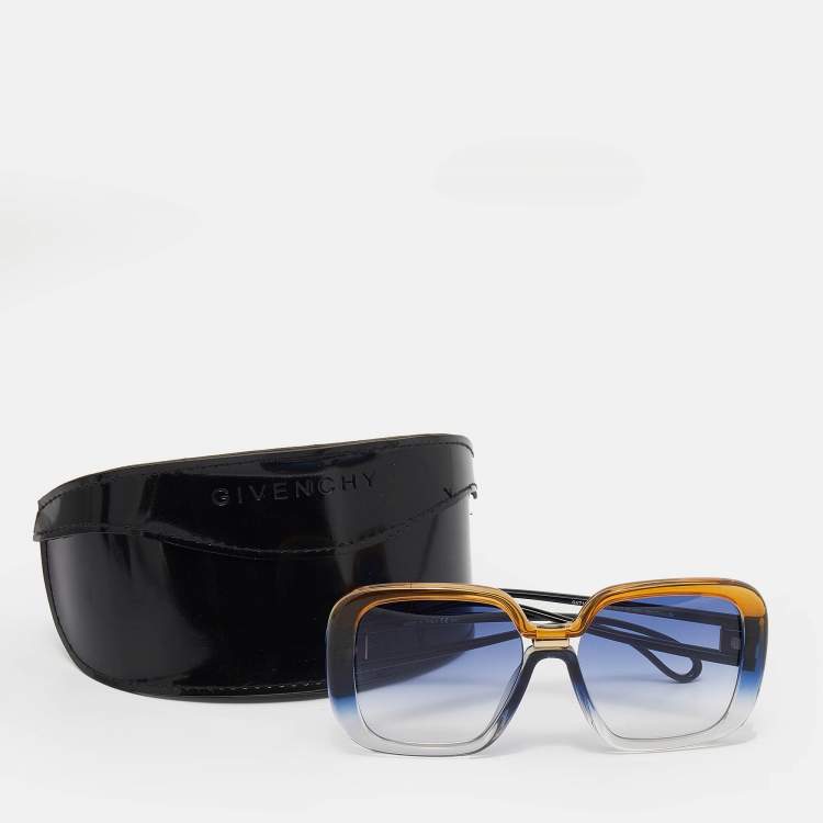 Pre Owned Givenchy Multicolor GV7106/S Oversized Square Sunglasses