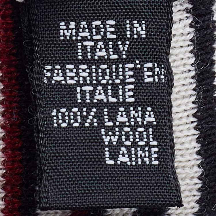 Pre Owned Givenchy Multicolor Wool Knit Beanie