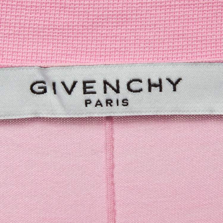 Pre Owned Givenchy Pink Star Print Cotton T-Shirt M