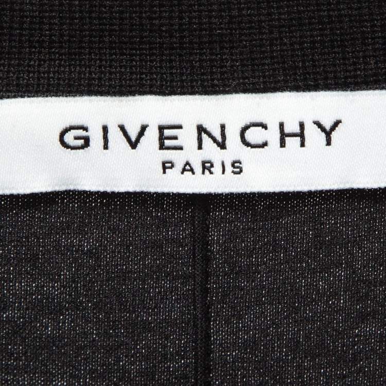 Pre Owned Givenchy Black Bambi Print Cotton T-Shirt L