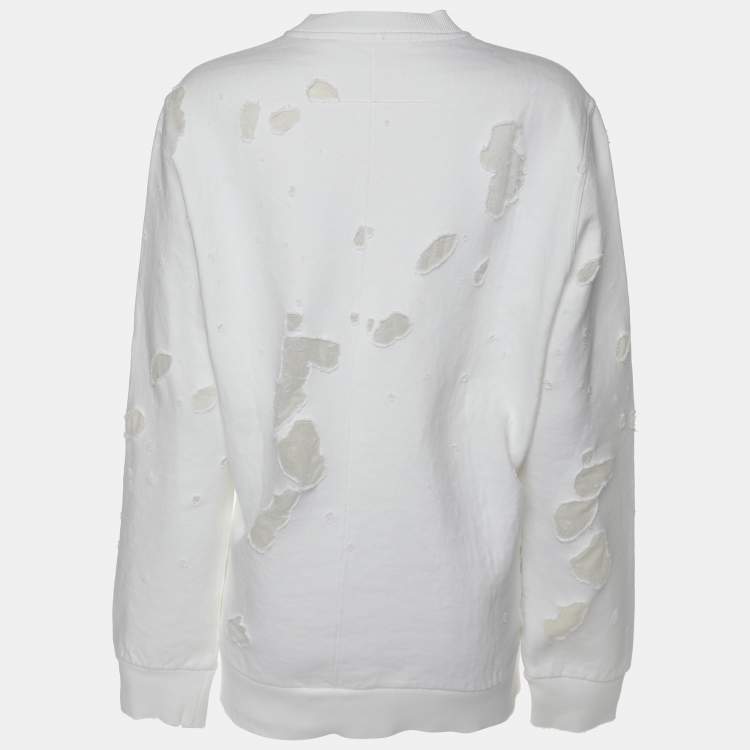 【送料&関税込】Givenchy Ivory Cotton Sweater Givenchy Ivory cotton sweater | gebnegozionline | REVERSIBLE