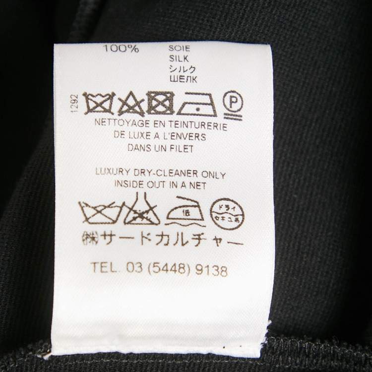 Pre Owned Givenchy Black Jersey Short Dress M 
