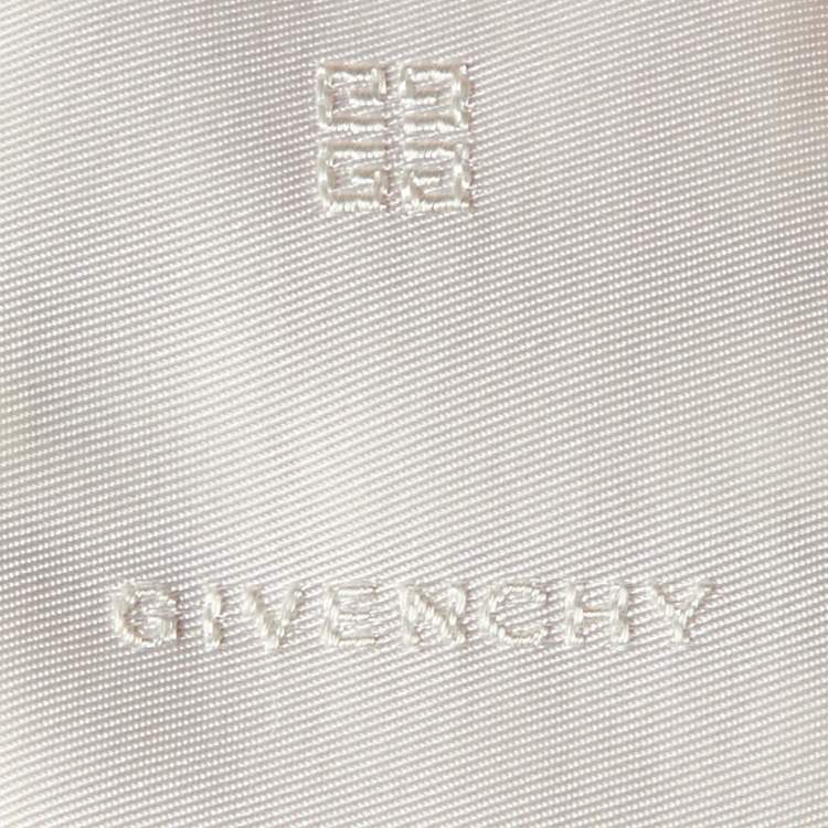 Pre Owned Givenchy Pink Logo Print Cotton Crew Neck T-Shirt XS