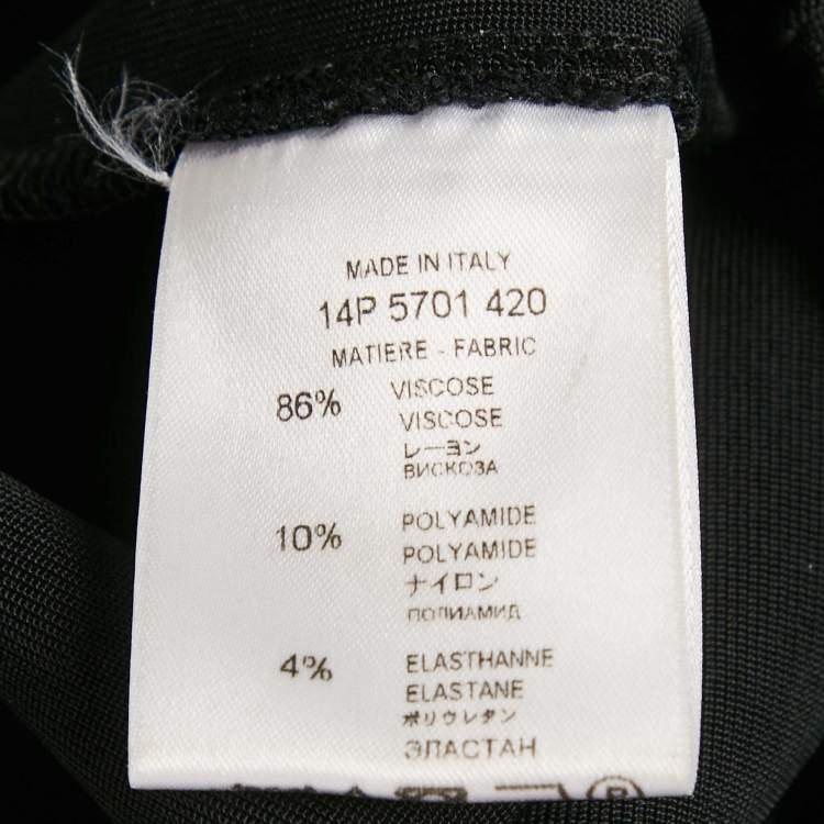 Pre Owned Givenchy Black Jersey Drawstring Shorts XS