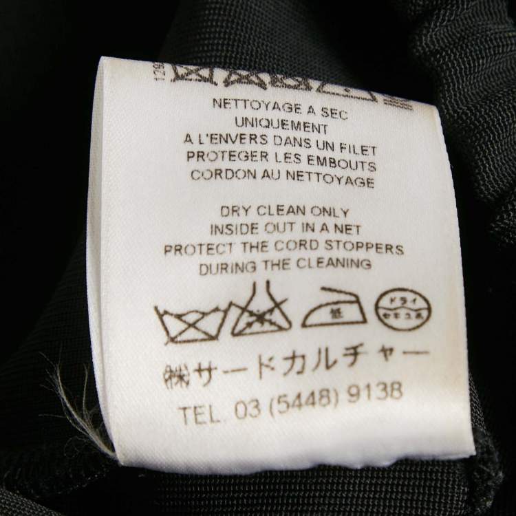 Pre Owned Givenchy Black Jersey Drawstring Shorts XS