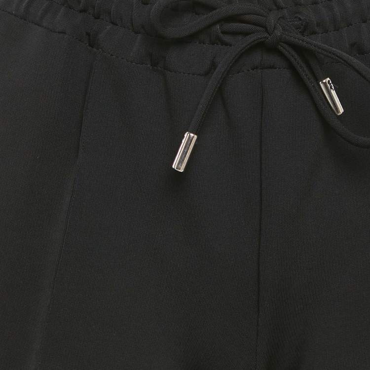 Pre Owned Givenchy Black Jersey Drawstring Shorts XS
