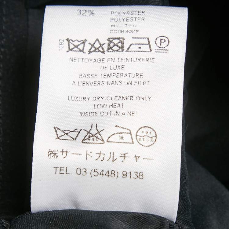 مملوكة مسبقًا Givenchy Black Print Crepe Midi Skirt S