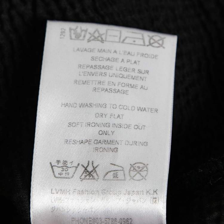 Pre Owned Givenchy Black Distressed Cotton Logo Printed Sweatshirt XS