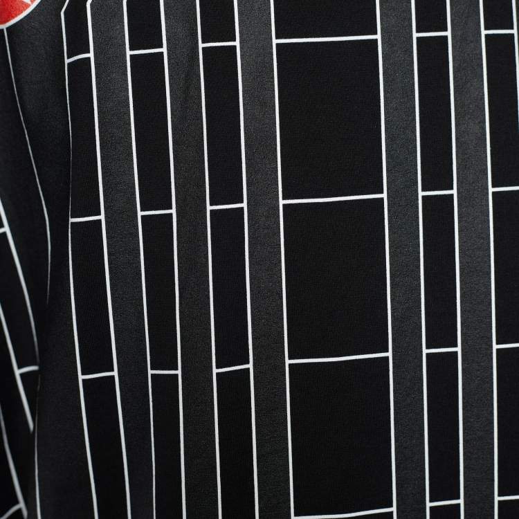 Pre Owned Givenchy Black Robot Print Cotton T-Shirt S