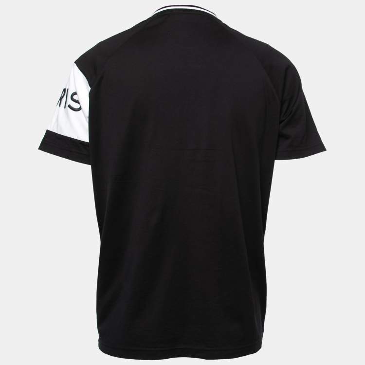 Tシャツ・カットソー Givenchy Cotton Black T-Shirt With Embroidered Givenchy Logo Givenchy logo-embroidered Cotton T-shirt | Black | FARFETCH