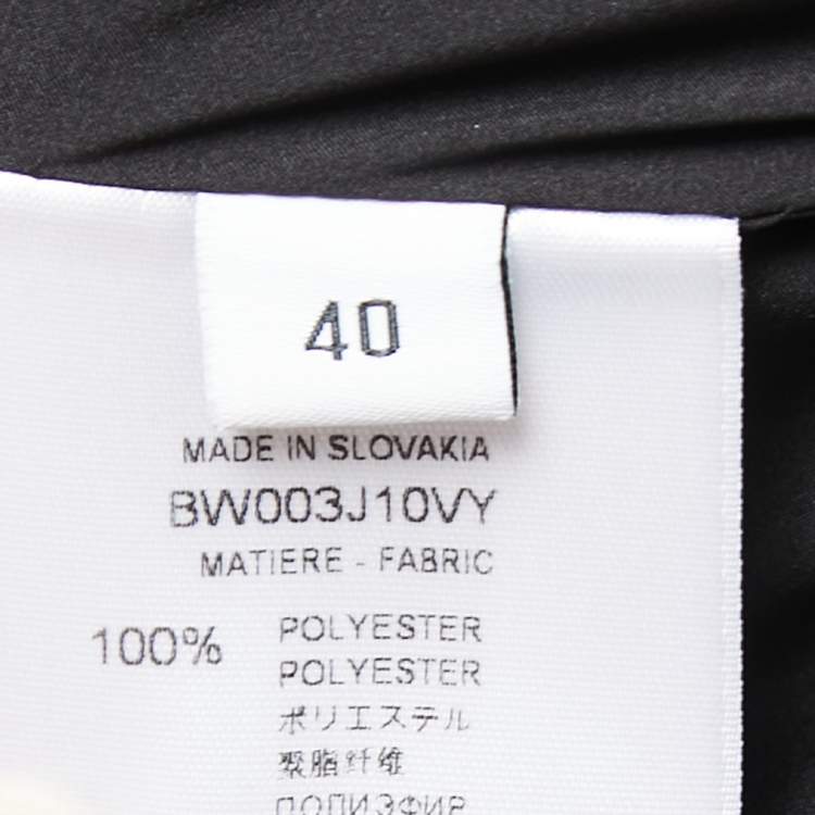 Pre Owned Givenchy Black Synthetic Hooded Windbreaker Jacket M