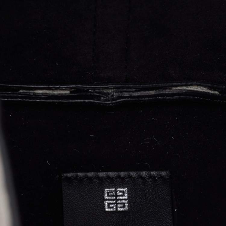Pre Owned Givenchy White/Black Zebra Calfhair and Leather Bag