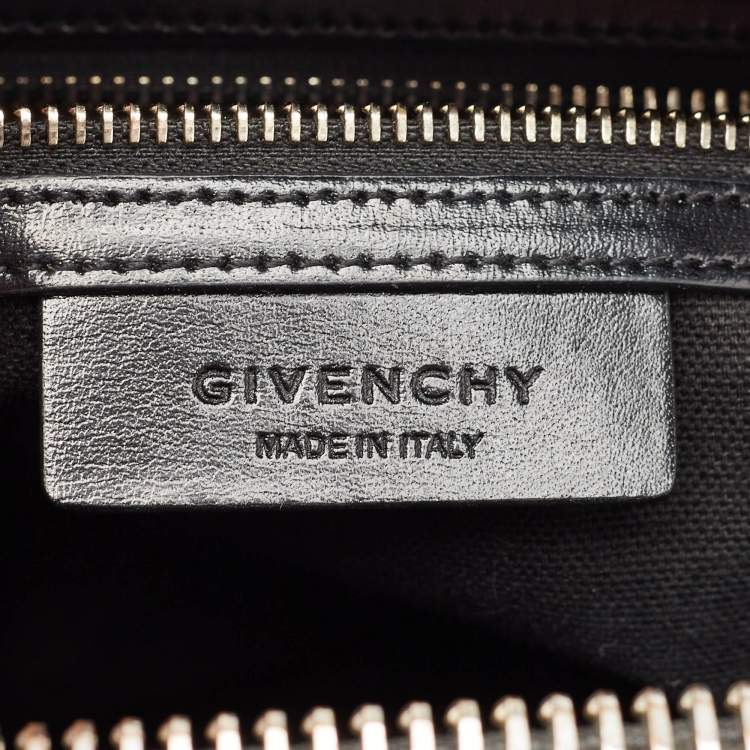 Pre Owned Givenchy Black Leather Small Antigona Satchel