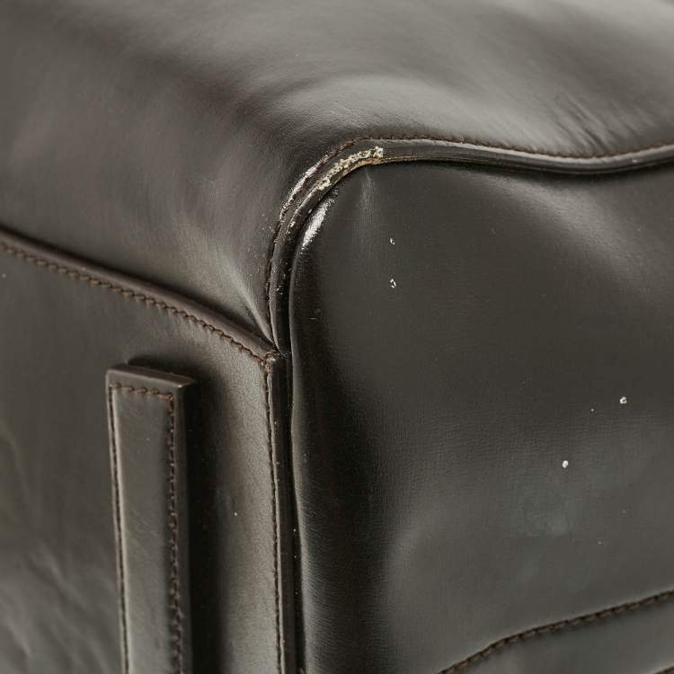 Pre Owned Givenchy Brown Leather Medium Antigona Satchel