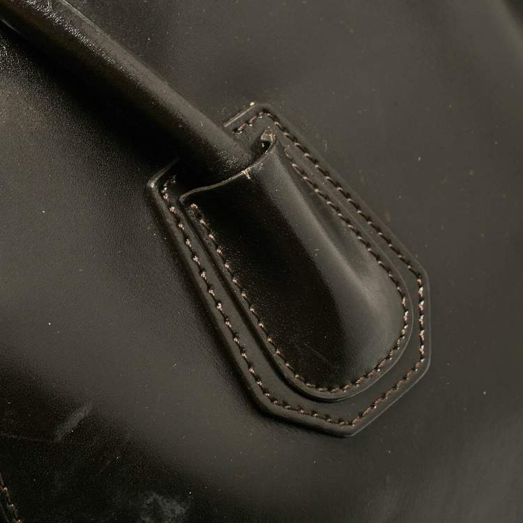 Pre Owned Givenchy Brown Leather Medium Antigona Satchel