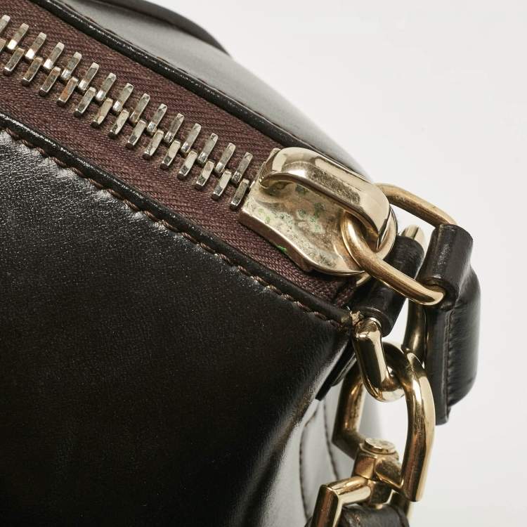 Pre Owned Givenchy Brown Leather Medium Antigona Satchel