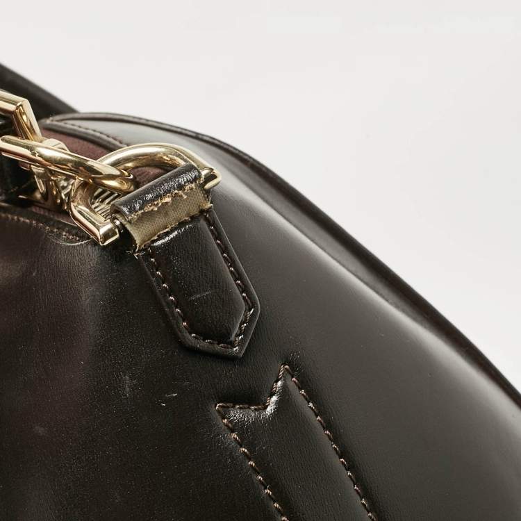 Pre Owned Givenchy Brown Leather Medium Antigona Satchel