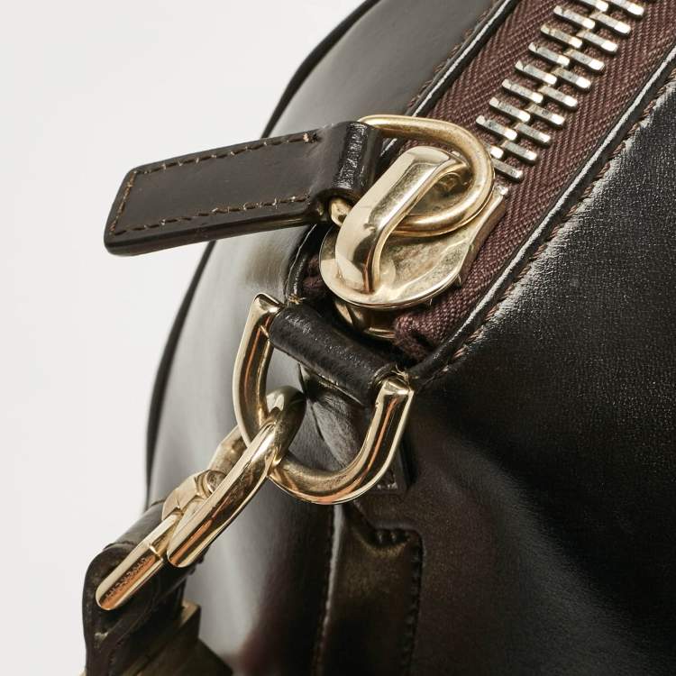 Pre Owned Givenchy Brown Leather Medium Antigona Satchel