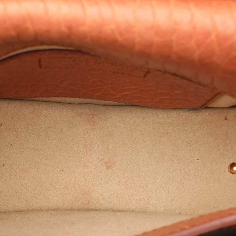 Pre Owned Givenchy Brown Leather Infinity Saddle Shoulder Bag