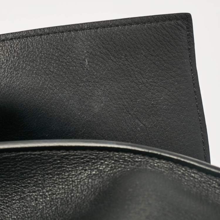 Pre Owned Givenchy Black Leather Small Shark Top Handle Bag