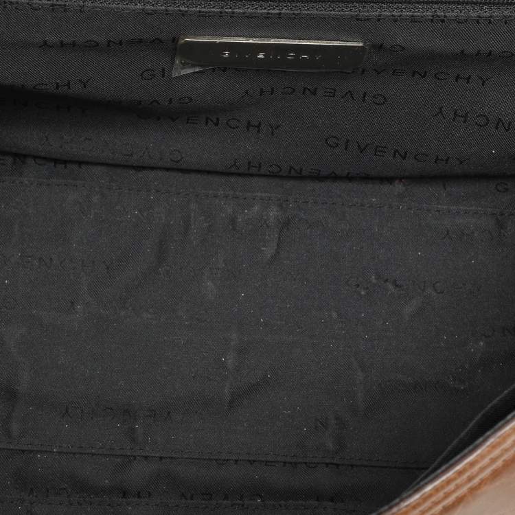 Pre Owned Givenchy Brown Leather Satchel