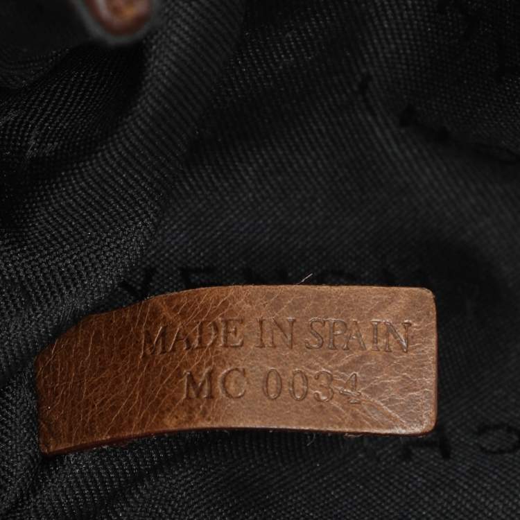Pre Owned Givenchy Brown Leather Satchel