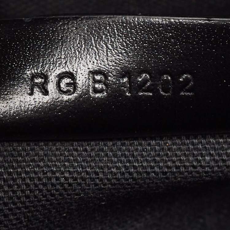 Pre Owned Givenchy Black Glossy Leather Small Antigona Satchel