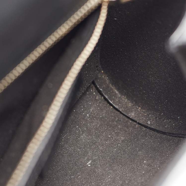 Pre Owned Givenchy Black Leather Mini Pandora Box Crossbody Bag