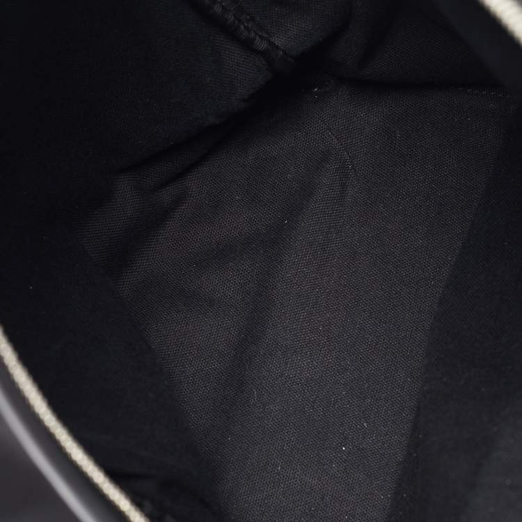 Pre Owned Givenchy Black Leather Graffiti Backpack
