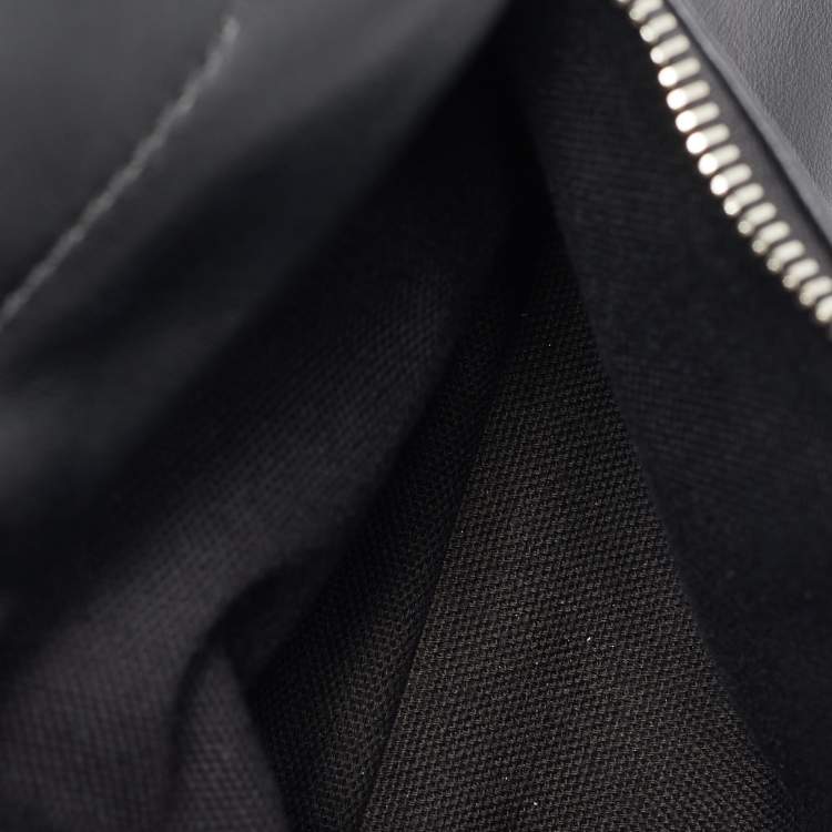 Pre Owned Givenchy Black Leather Graffiti Backpack