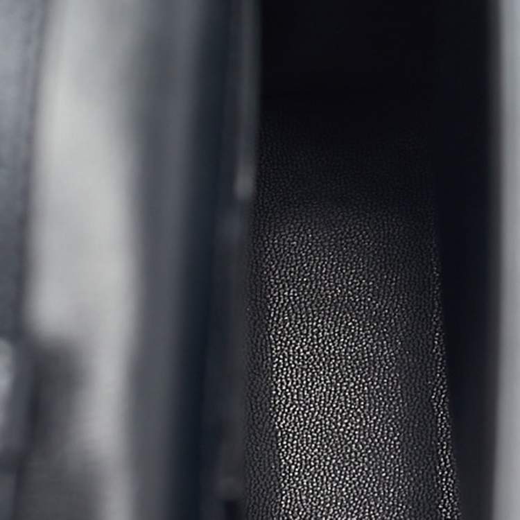 Pre Owned Givenchy Black Glossy Leather Mini 4G Crossbody Bag