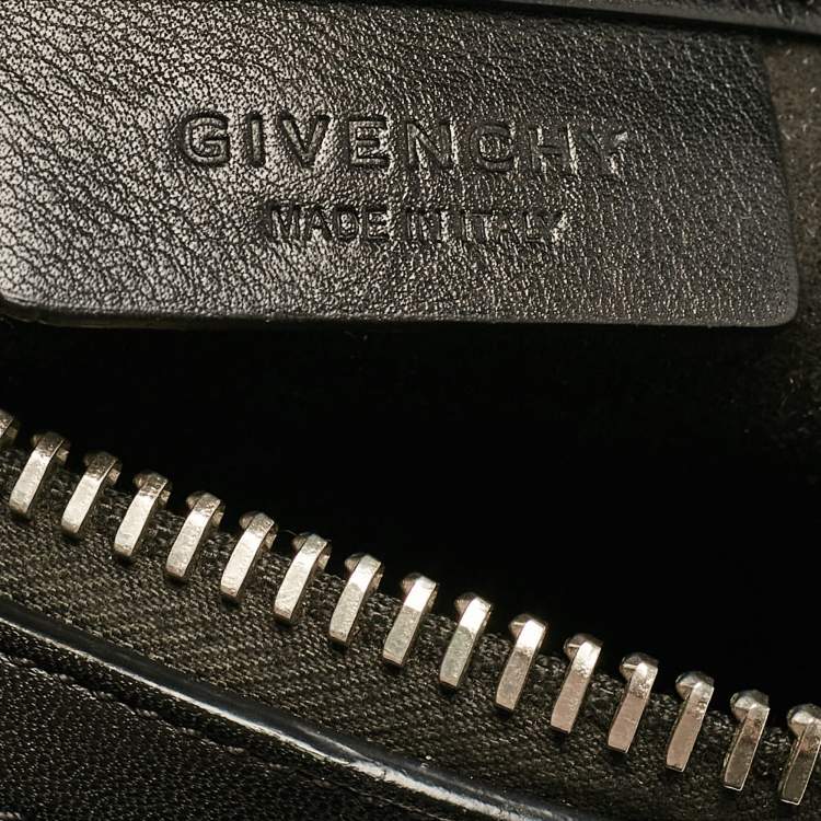 Pre Owned Givenchy Multicolor Coated Canvas and Leather Lucrezia American Flap Bag