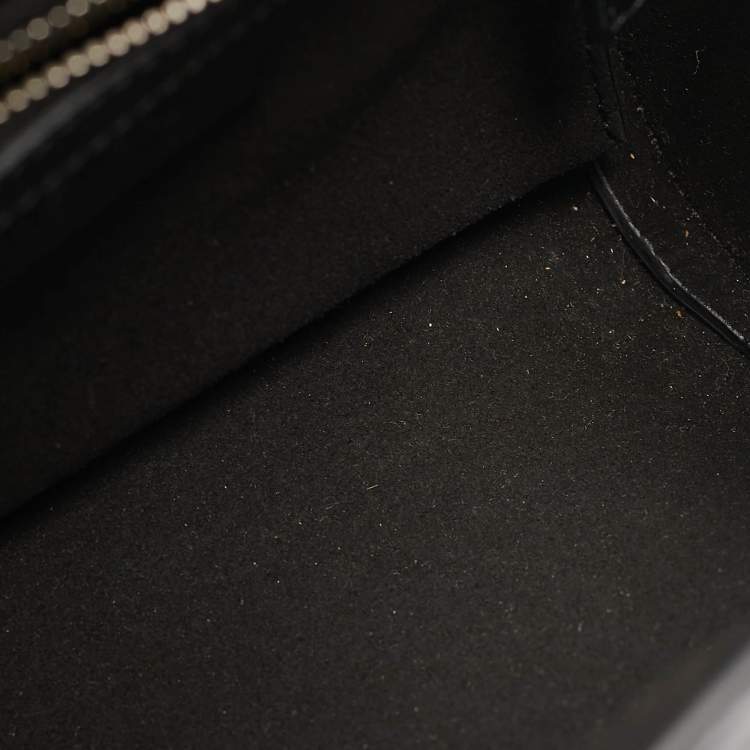 Pre Owned Givenchy Black Leather Mini Pandora Box Crossbody Bag