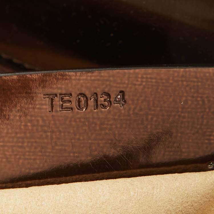 Pre Owned Givenchy Brown Leather Mini Pandora Box Shoulder Bag