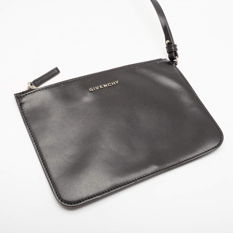 Pre Owned Givenchy Black Canvas and Leather Antigona Shopper Tote