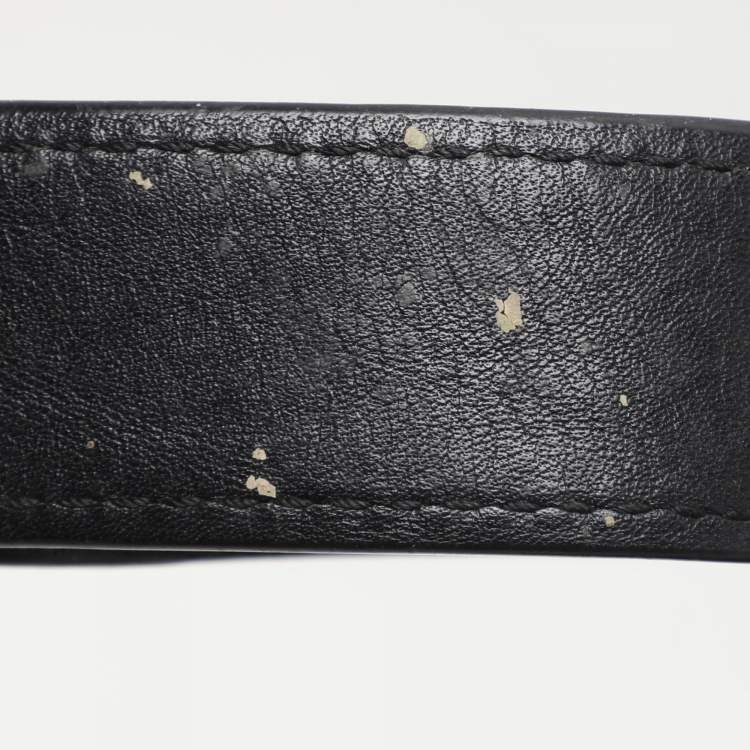 Pre Owned Givenchy Black Canvas and Leather Satchel