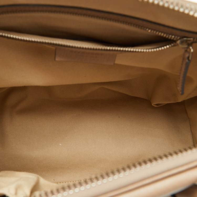 Pre Owned Givenchy Beige Leather Medium Antigona Satchel