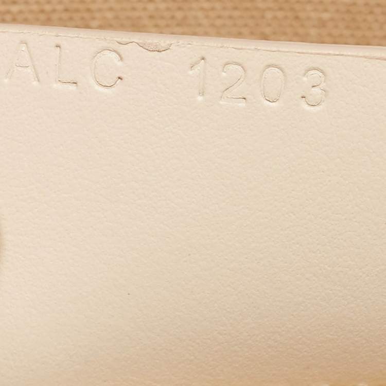Pre Owned Givenchy Beige Monogram Coated Canvas Logo Detail 4G Pouch