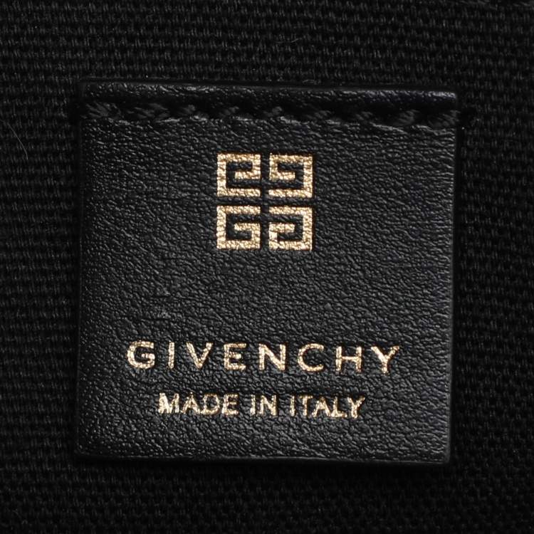 Pre Owned Givenchy White Canvas Small G Tote
