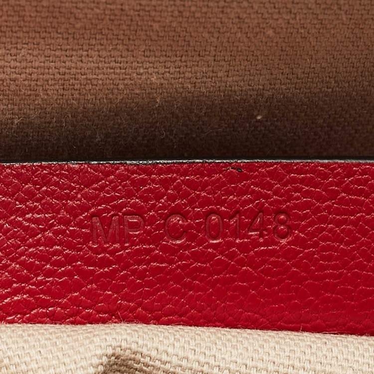Pre Owned Givenchy Red Leather Small Antigona Satchel