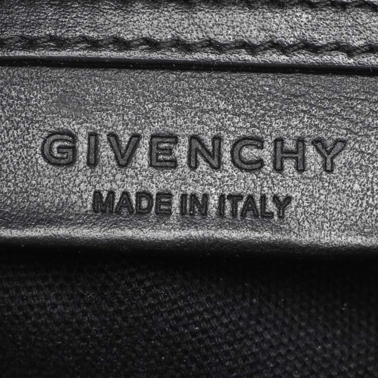 Pre Owned Givenchy Black Leather Mini Antigona Satchel