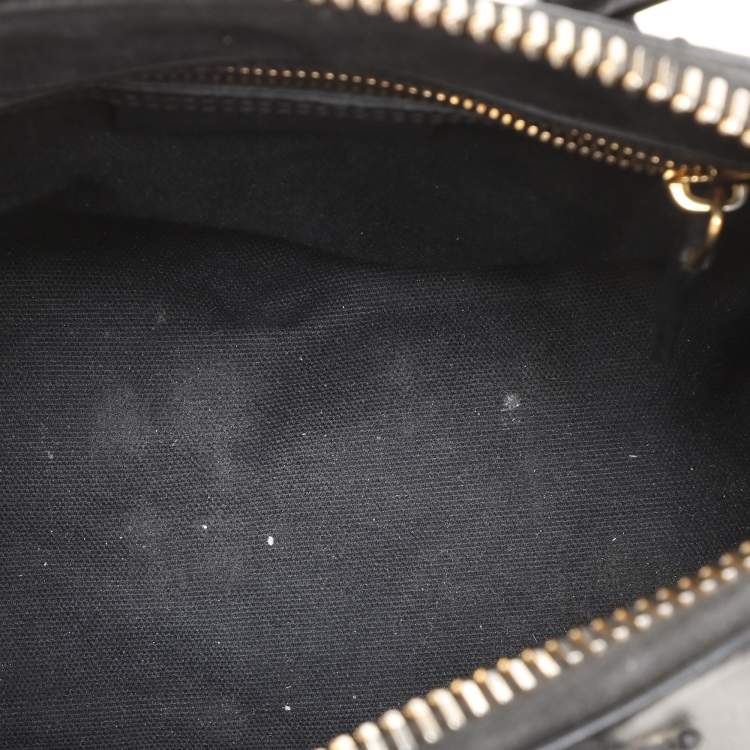 Pre Owned Givenchy Black Leather Mini Antigona Satchel